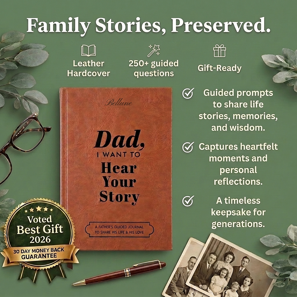 I Want to Hear Your Story journal